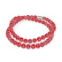 Rubis | Argent sterling .925 | Enveloppe de verre luciole